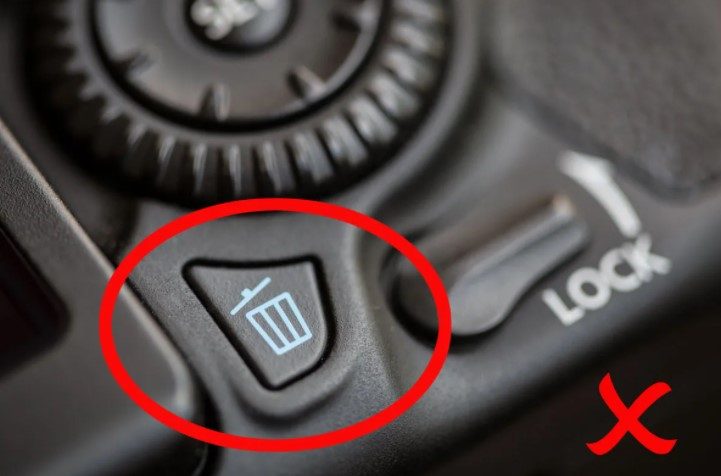 Extend the life of your battery by not deleting the images you’re your camera