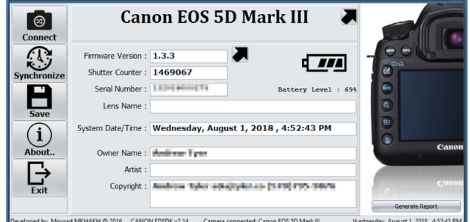 How to Check Shutter Count On Canon 5D Mark iii